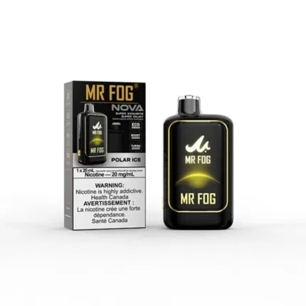 Mr Fog Nova Polar Ice 36K Disposable Vape - DISPOSABLE - Mister Vapor