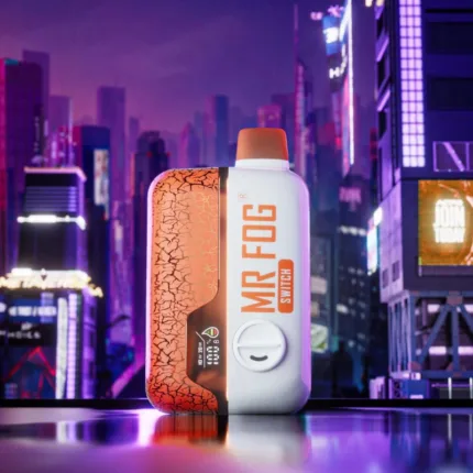 Mr Fog Switch Nicotine Free 15K Peach Pineapple Ice Disposable Vape - DISPOSABLE - Mister Vapor