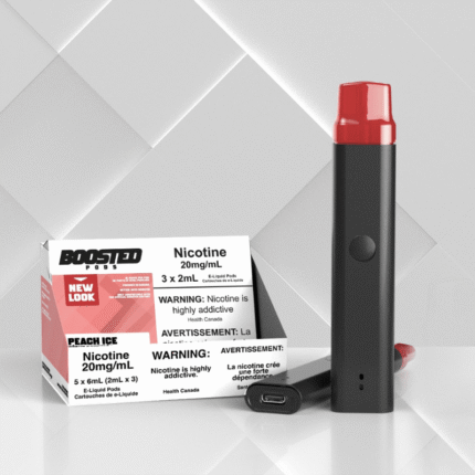 Boosted Peach Ice Pods - PODS - Mister Vapor