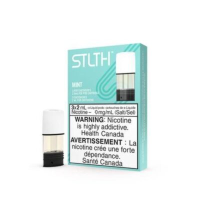 STLTH Nicotine Free Mint Pods (3 Pack) - Pods - Mister Vapor