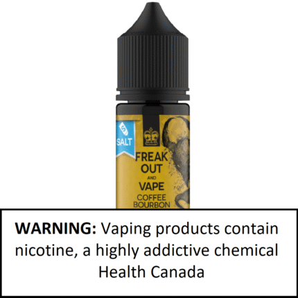 Freak Out Salt Coffee Bourbon Tobacco - E-Liquid - Mister Vapor