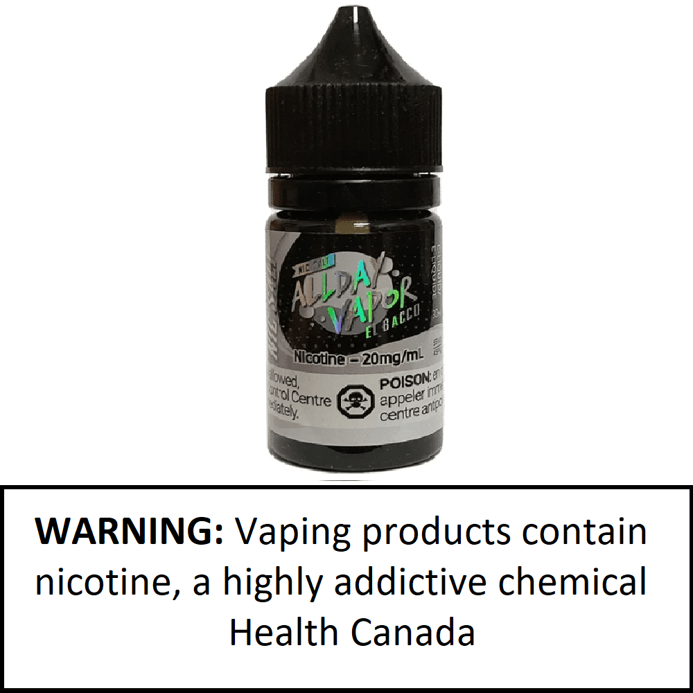 Allday Vapor Salt El Bacco - E-Liquid - Mister Vapor