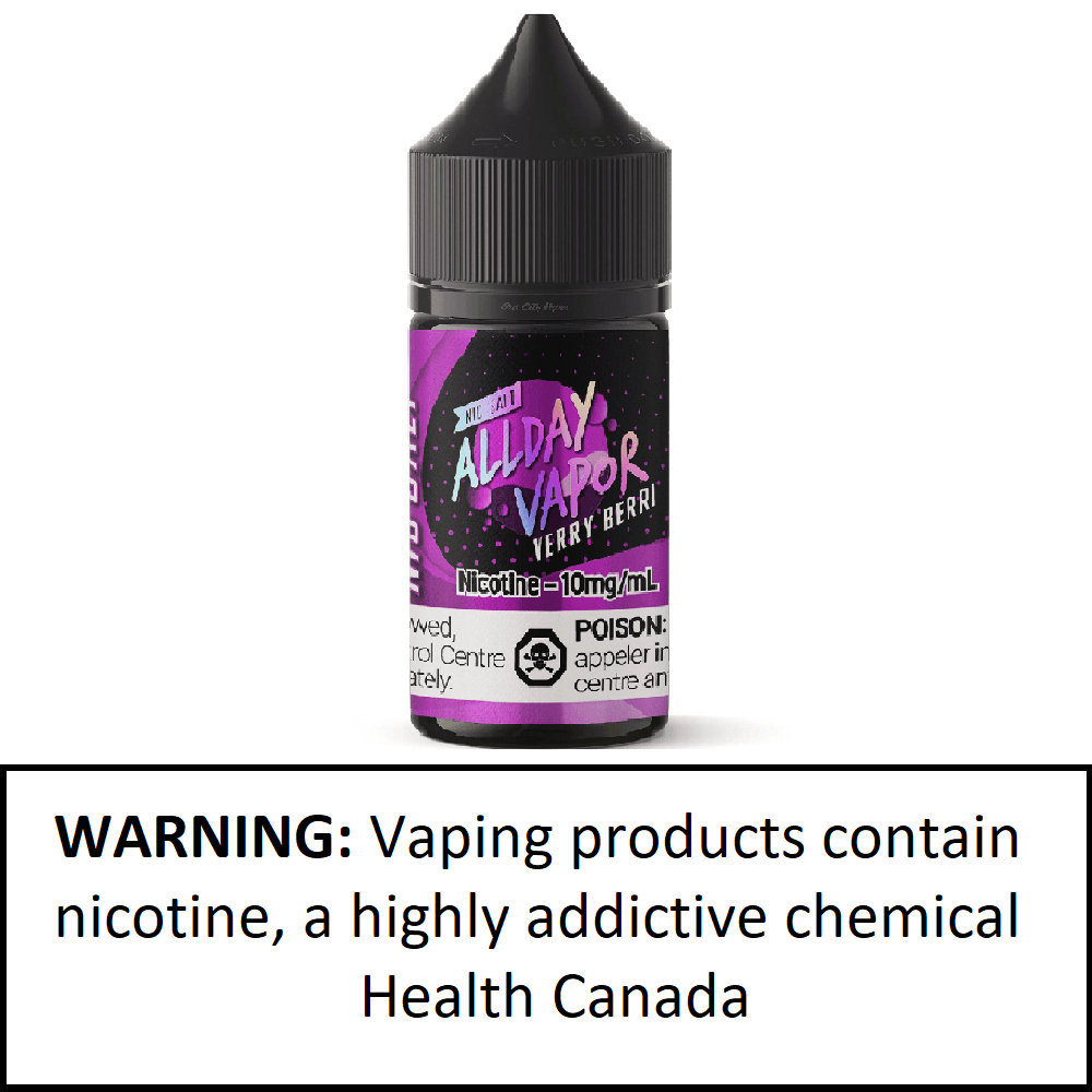 Allday Vapor Salt Verry Berri - E-Liquid - Mister Vapor