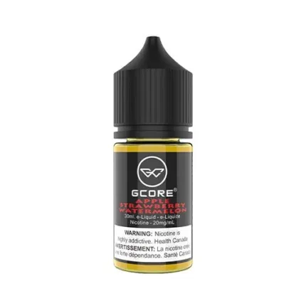 Gcore E-Juices Apple Strawberry Watermelon Salts (30mL) - E-Liquid - Mister Vapor