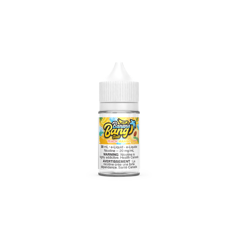 Banana Bang Ice Salt Peach Mango - E-Liquid - Mister Vapor