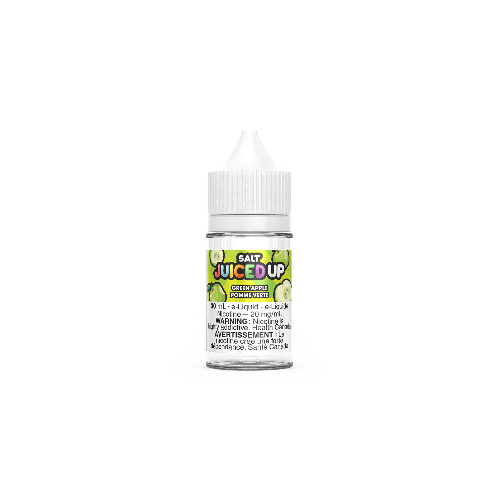 Juiced Up Green Apple Salt (30mL) - E-Liquid - Mister Vapor
