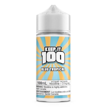 Keep It 100 Blue Tropical - E-Liquid - Mister Vapor