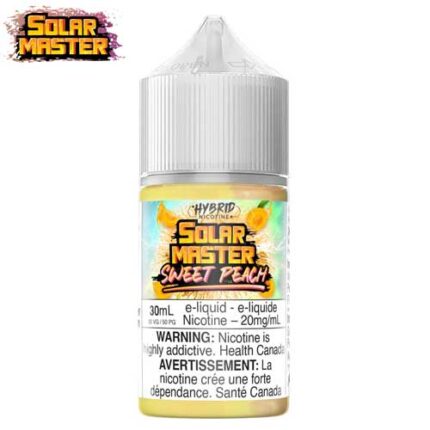 Solar Master Sweet Peach Hybrid Salts - E-Liquid - Mister Vapor