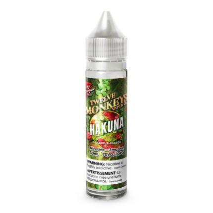 Twelve Monkeys Hakuna (60mL) - E-Liquid - Mister Vapor
