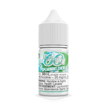 Ultimate 60 Salt Spearmint Chew - E-Liquid - Mister Vapor
