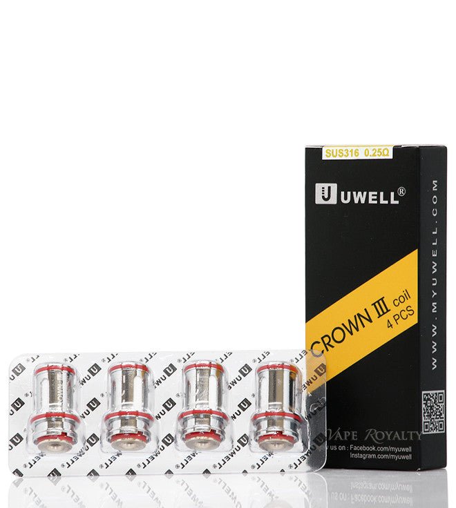 Uwell Crown 3 Coils - Coils - Mister Vapor