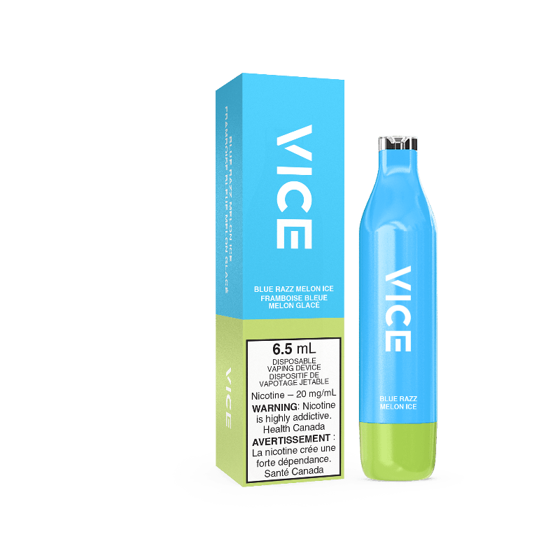Vice 2500 Blue Razz Melon Ice Disposable - DISPOSABLE - Mister Vapor