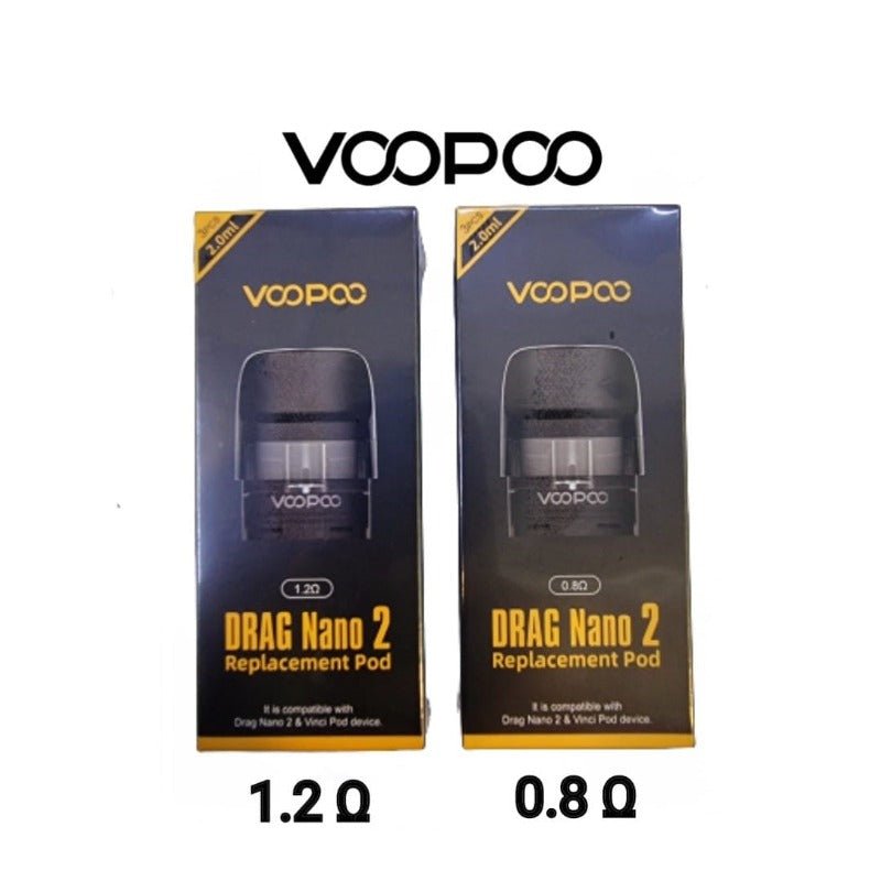 Voopoo Vinci/Drag Nano 2 Replacement Pod (3 Pack) [CRC] - Refillable Pods - Mister Vapor