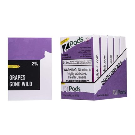 Z Pods Grapes Gone Wild 2% Special Nic Blend - Pods - Mister Vapor