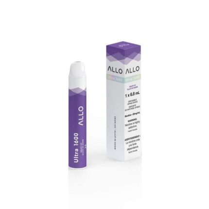 Allo Ultra 1600 Grape Ice - DISPOSABLE - Mister Vapor