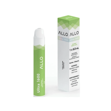 Allo Ultra 1600 Spearmint - DISPOSABLE - Mister Vapor