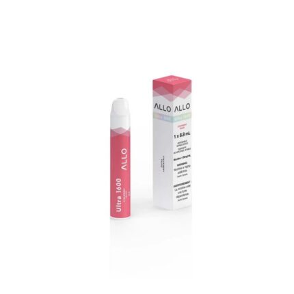 Allo Ultra 1600 Strawberry - DISPOSABLE - Mister Vapor