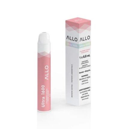 Allo Ultra 1600 Strawberry Banana - DISPOSABLE - Mister Vapor