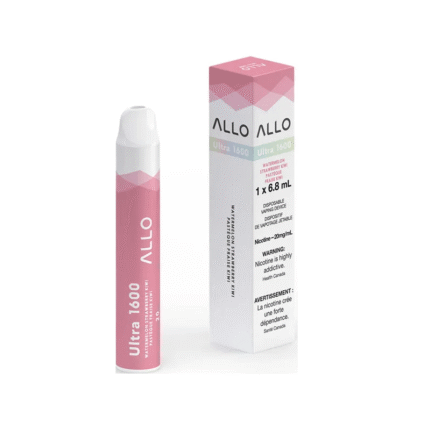 Allo Ultra 1600 Watermelon Strawberry Kiwi - DISPOSABLE - Mister Vapor