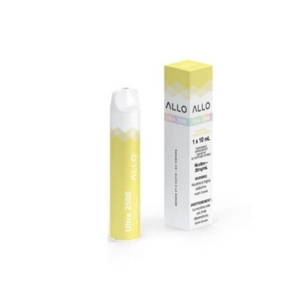 Allo Ultra 2500 Banana Ice Disposable - DISPOSABLE - Mister Vapor