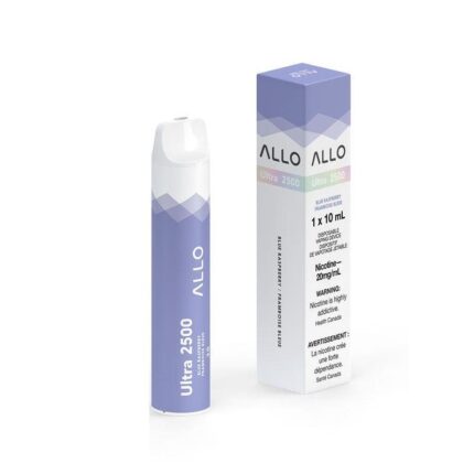 Allo Ultra 2500 Blue Raspberry Disposable - DISPOSABLE - Mister Vapor