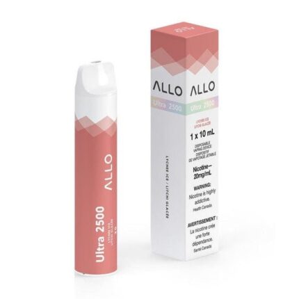 Allo Ultra 2500 Lychee Ice Disposable - DISPOSABLE - Mister Vapor