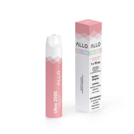 Allo Ultra 2500 Strawberry Banana Disposable - DISPOSABLE - Mister Vapor