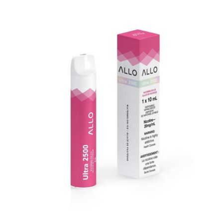 Allo Ultra 2500 Watermelon Ice Disposable - DISPOSABLE - Mister Vapor