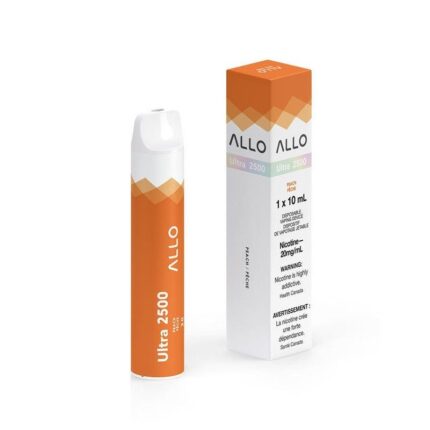 Allo Ultra 2500 Peach Disposable - DISPOSABLE - Mister Vapor