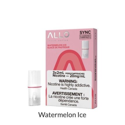 Allo Sync Watermelon Ice (3Pk) (S-Compatible) - Pods - Mister Vapor
