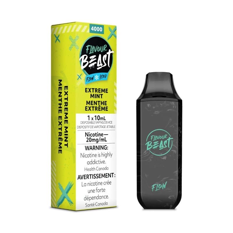 Flavour Beast Extreme Mint Flow Disposable - DISPOSABLE - Mister Vapor