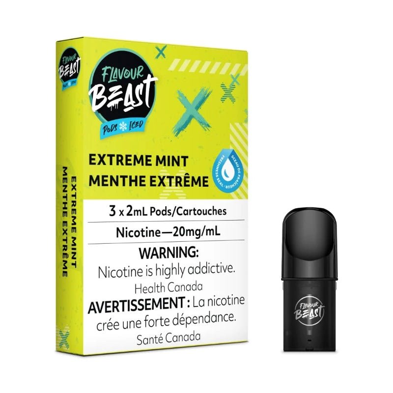 Flavour Beast Extreme Mint Pods - Pods - Mister Vapor