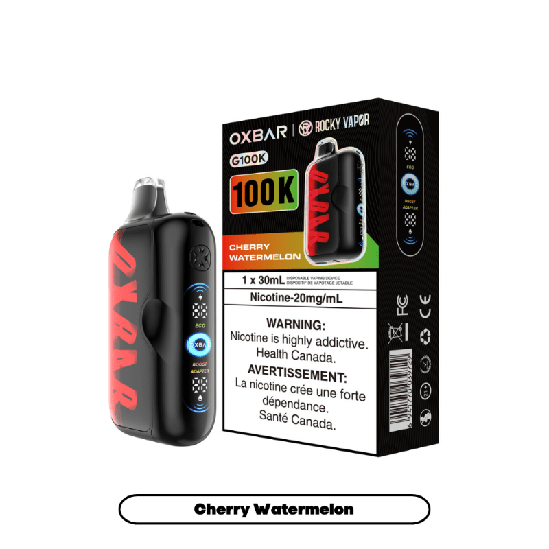images Oxbar G100k Disposable Vape - Cherry Watermelon - DISPOSABLE - Mister Vapor